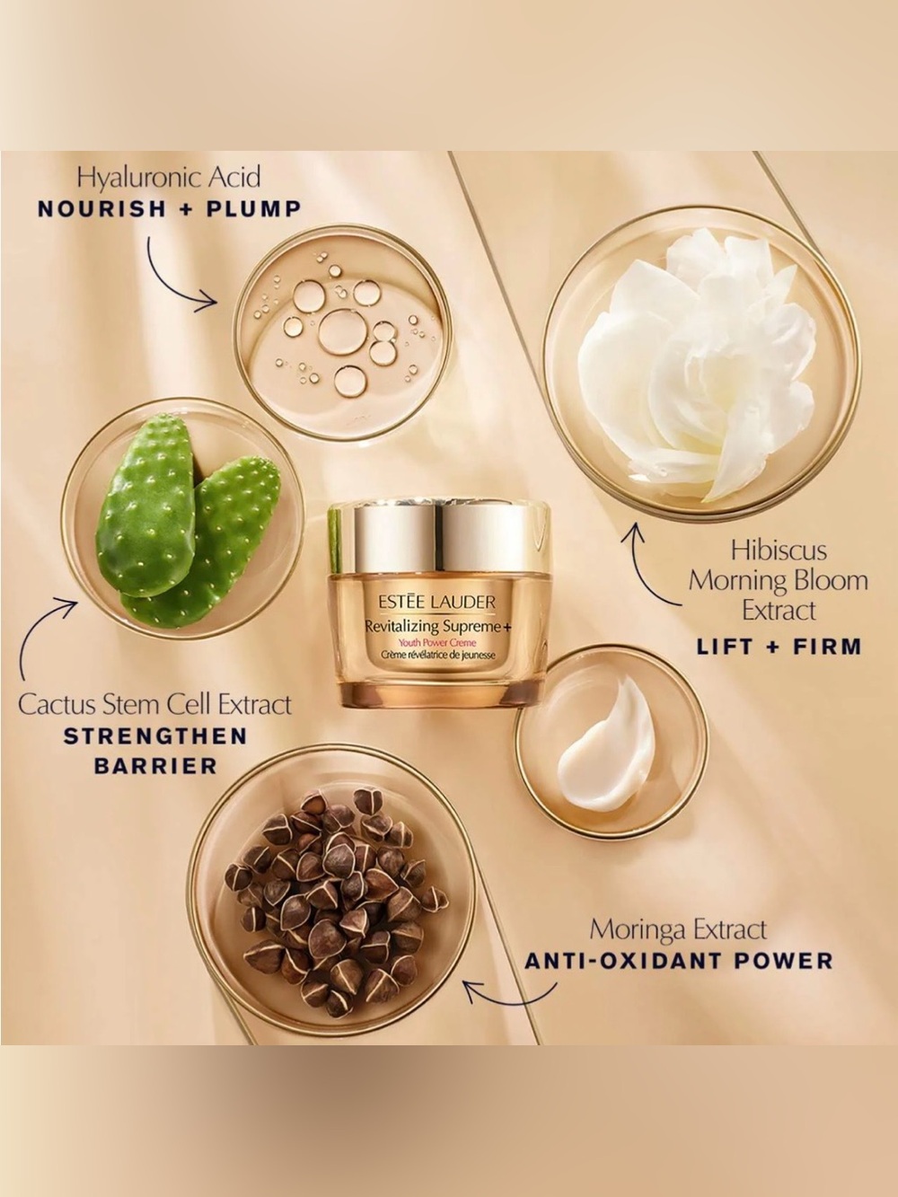 Estee Lauder Revitalizing Supreme+ Moisturizer Youth Power Crème - Picture 2 of 4